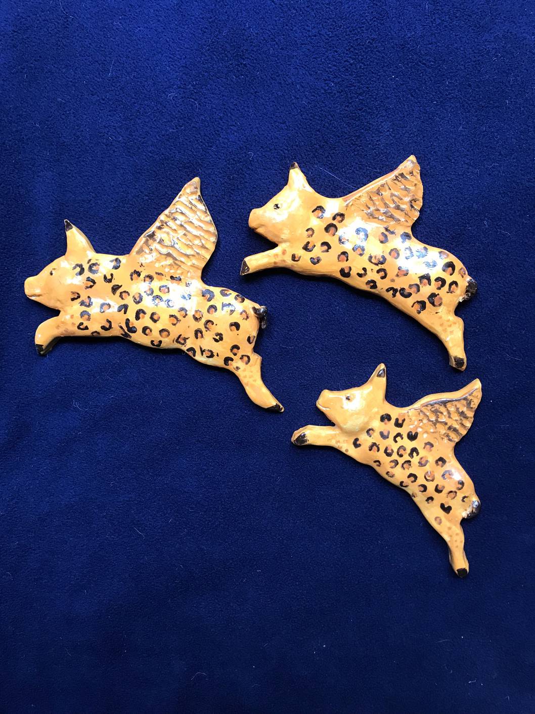 Leopard Print Flying Pigs